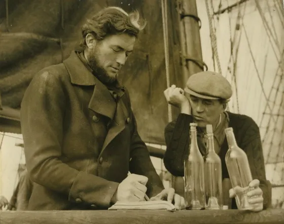 John Huston portret młody