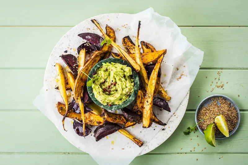 guacamole z warzywami