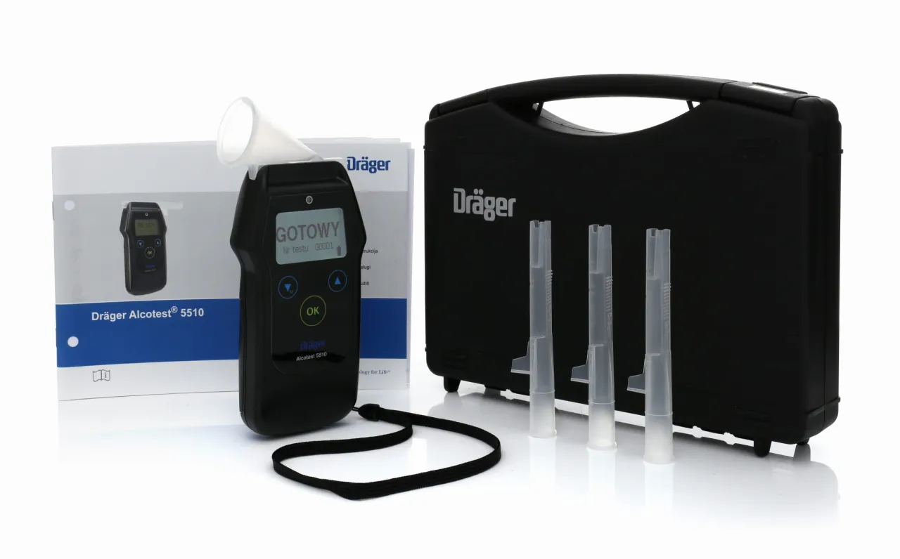 Policyjny alkomat dowodowy Dräger