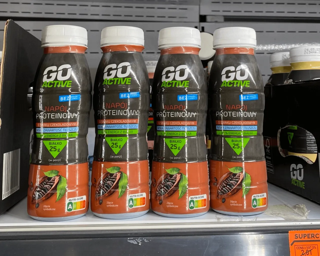 nap&oacute;j proteinowy go active smaki