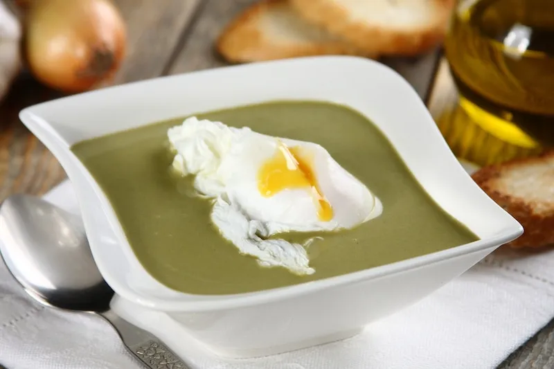 krem ze szczawiu wegański