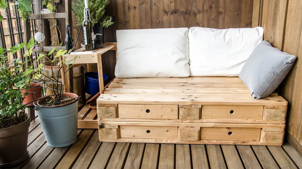 inspirujące meble ogrodowe DIY