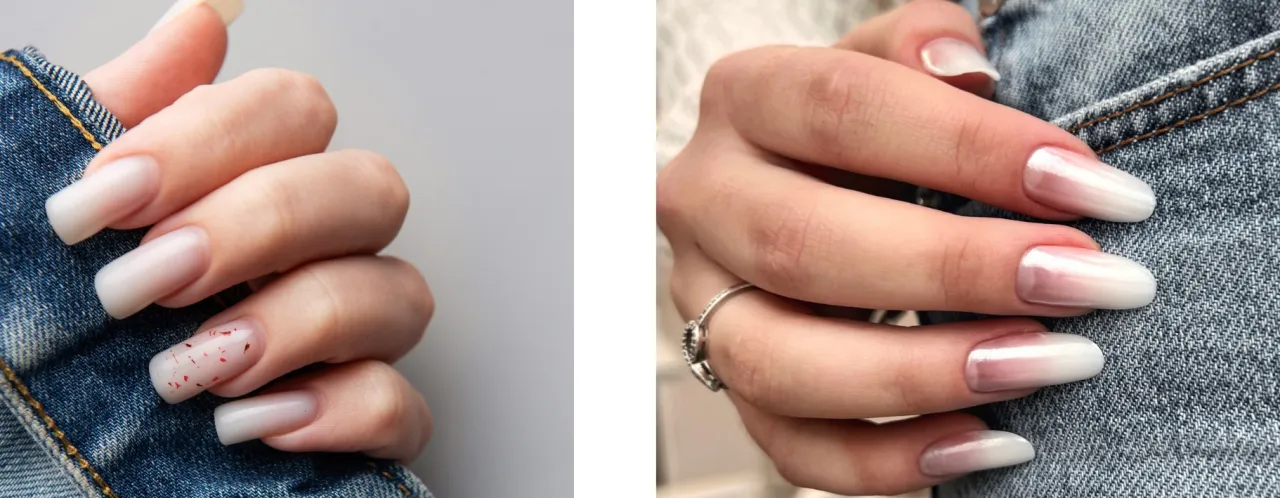 Szybkie triki na odrosty paznokci brokat cyrkonie