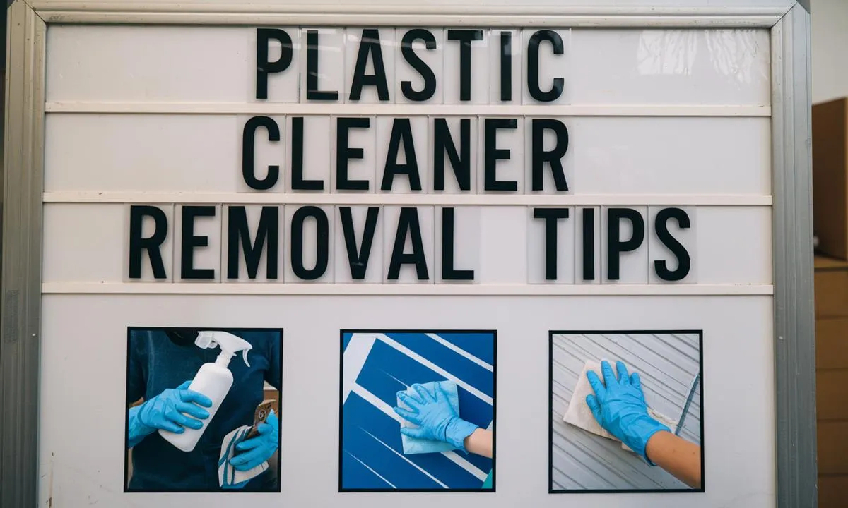 domowe sposoby usuwania korektora z plastiku