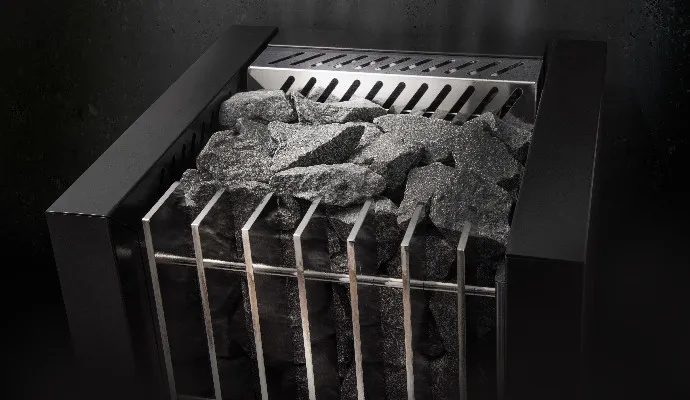 materiały do budowy sauny drewno piec