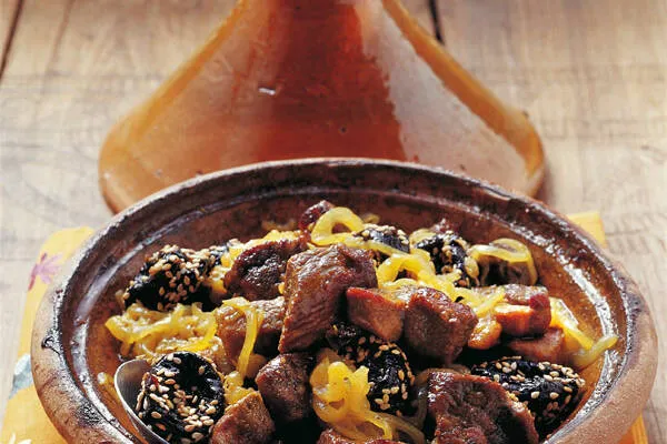 Fleischgerichte mit Pflaumen