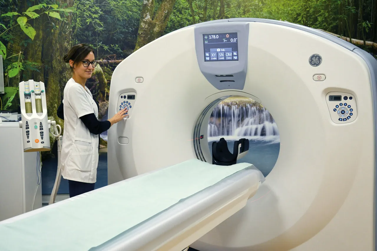 tomograf komputerowy głowy aparat