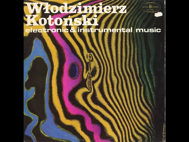 okładka książki Włodzimierz Kotoński Muzyka elektroniczna