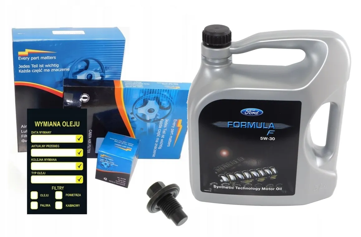 olej silnikowy ford focus mk2 1.6 benzyna