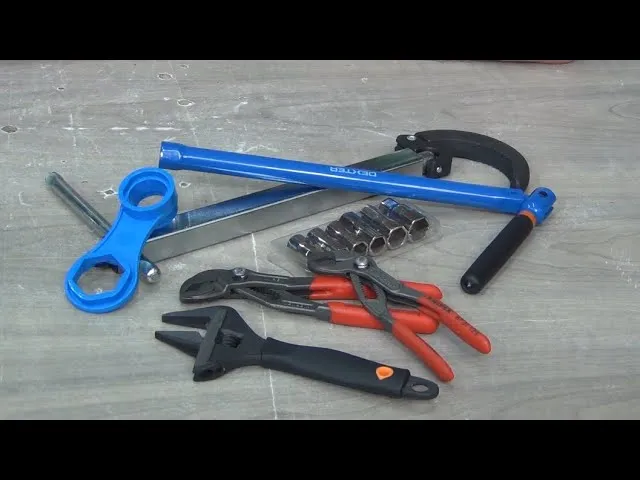 Narzędzia do wymiany kranu