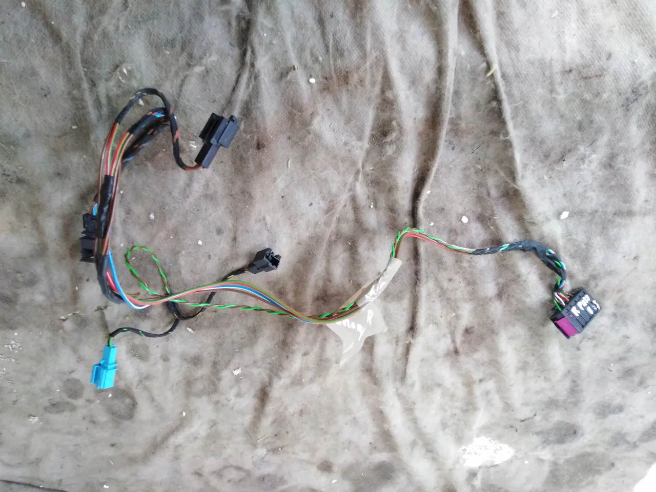 Schemat elektryczny podgrzewanych foteli Passat B5