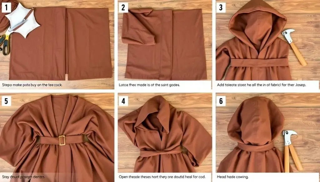 str&oacute;j świętego j&oacute;zefa dla dziecka diy prosty