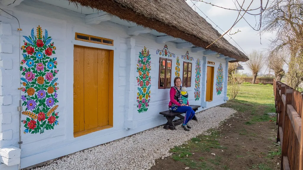 Zalipie malowana wieś