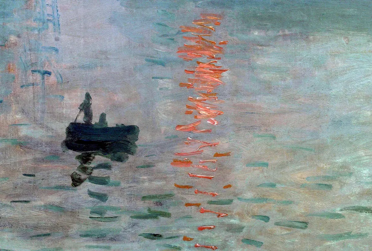 Obraz Claude Monet Impresja wsch&oacute;d słońca
