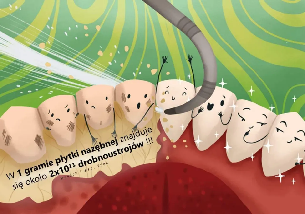 profesjonalne czyszczenie zębów skaling piaskowanie