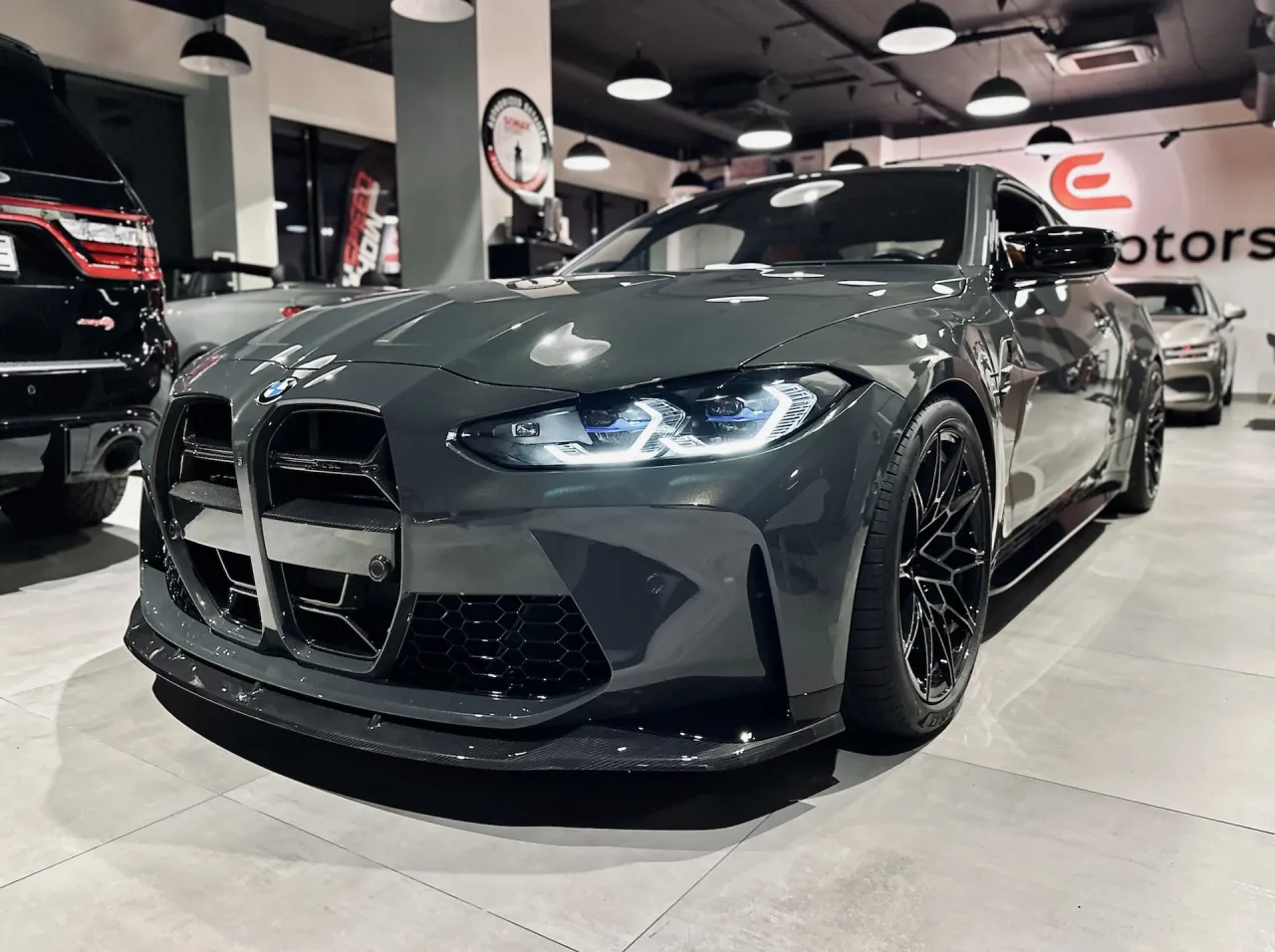 BMW M4 Competition G82 dynamiczne ujęcie