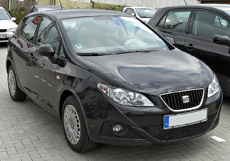 Pojemność układu chłodzenia Seat Ibiza tabela