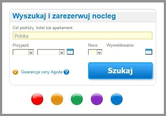 porównywanie cen noclegów online