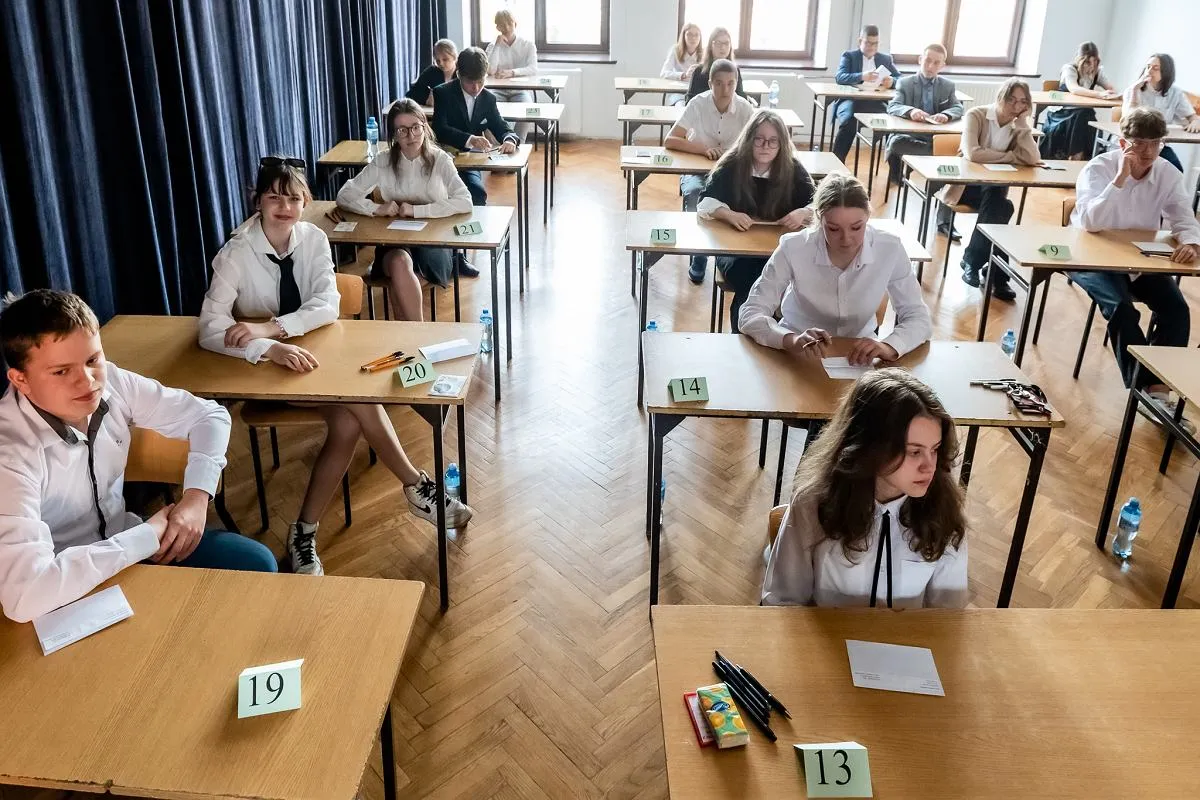 uczeń egzamin ósmoklasisty szkoła podstawowa