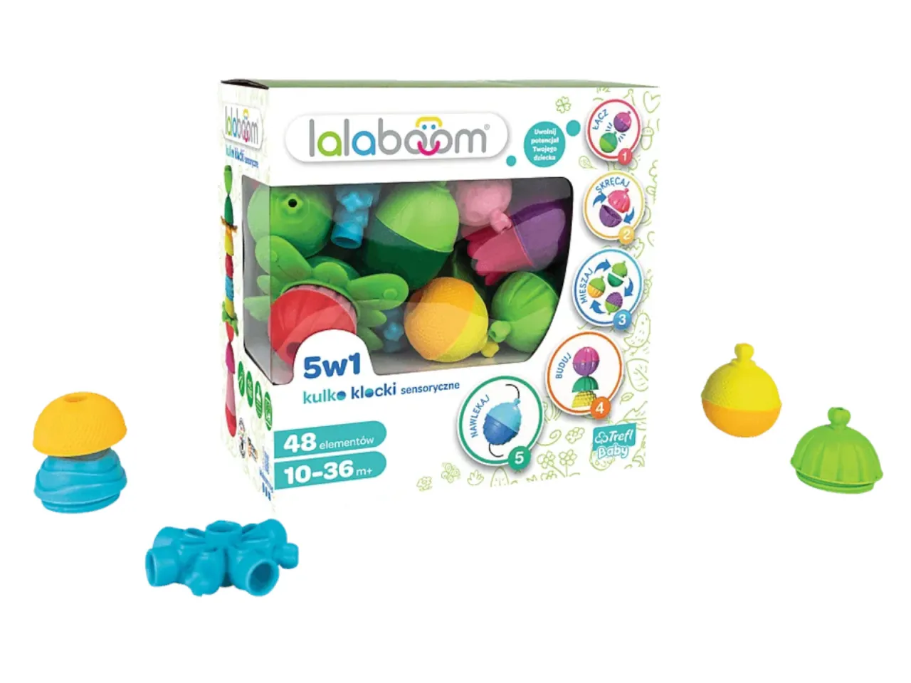 zestawy klocków lalaboom porównanie
