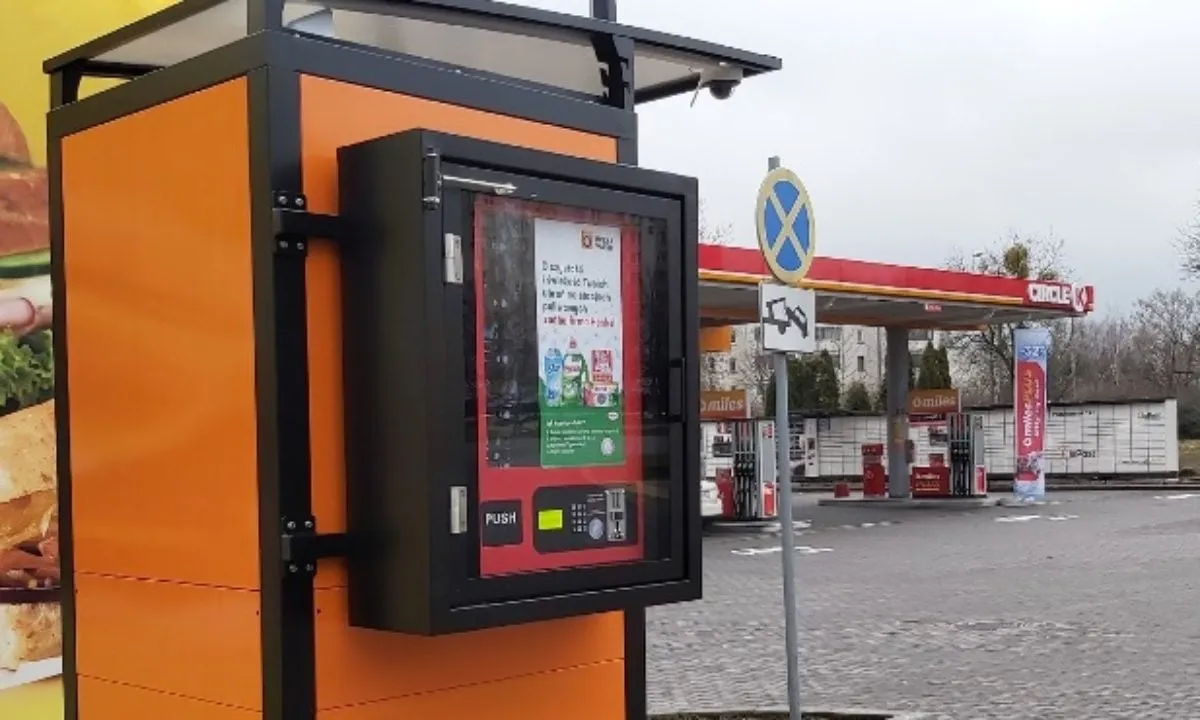 Alkomat na stacji benzynowej Orlen Circle K BP