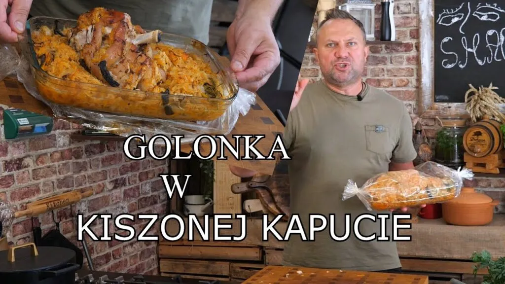 pieczona golonka bez kości w rękawie
