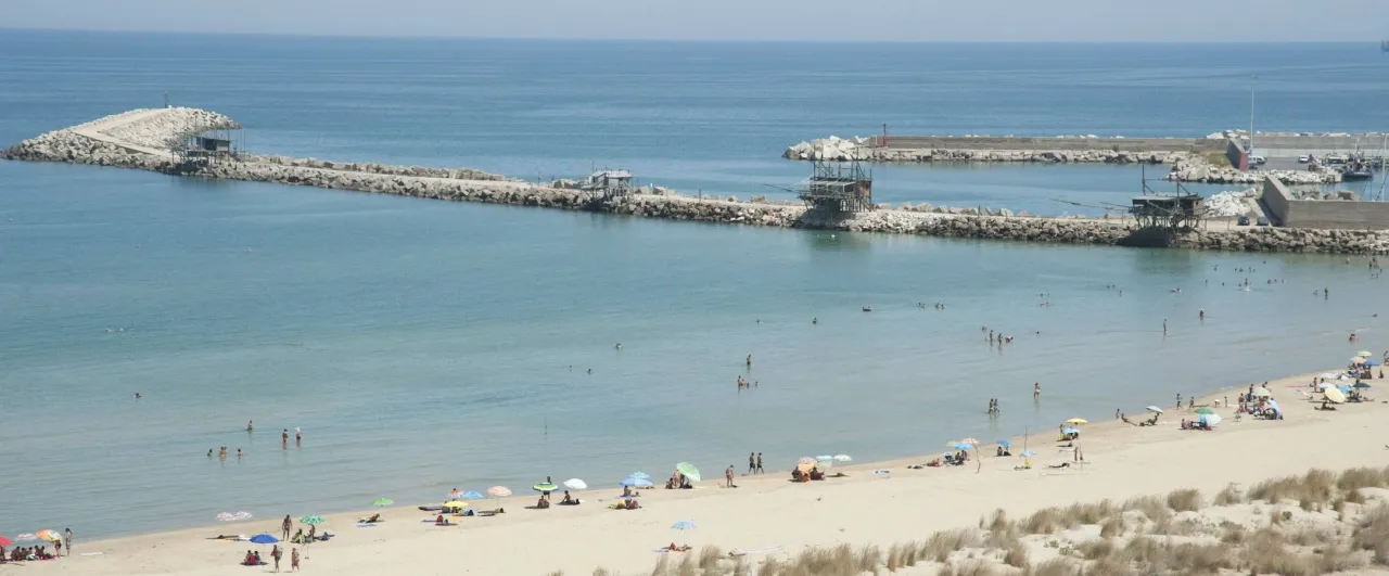 Vasto Altstadt Klippe Adria