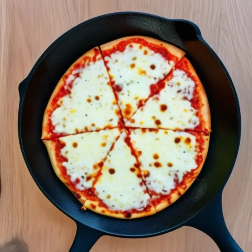 Zdjęcie Jak zrobić pyszną pizzę na patelni w 15 minut bez piekarnika – prosty przepis