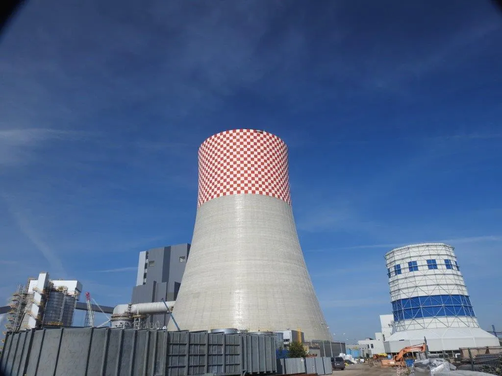 Chłodnie kominowe elektrowni Jaworzno