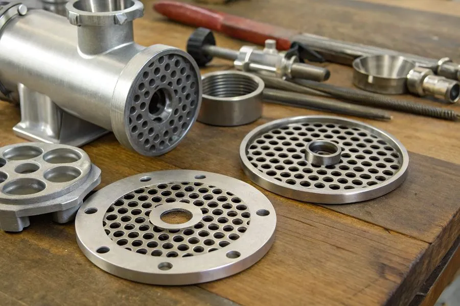 konserwacja sitka do maszynki, czyszczenie maszynki do mięsa