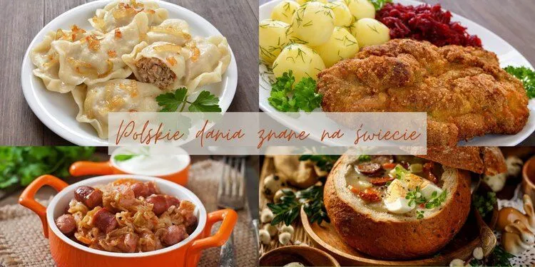 tradycyjne polskie dania pierogi żurek schabowy