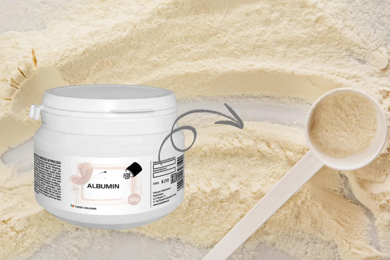 albumina w proszku