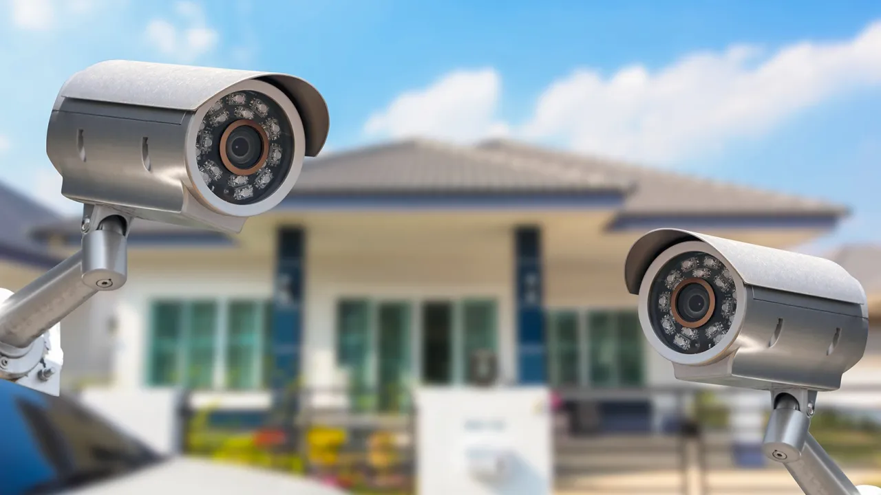 kamera na domu jednorodzinnym, strefy prywatności