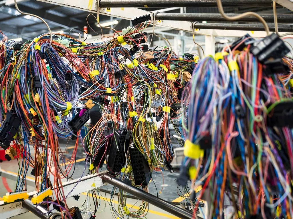 wiązki elektryczne w r&oacute;żnych branżach przemysłu