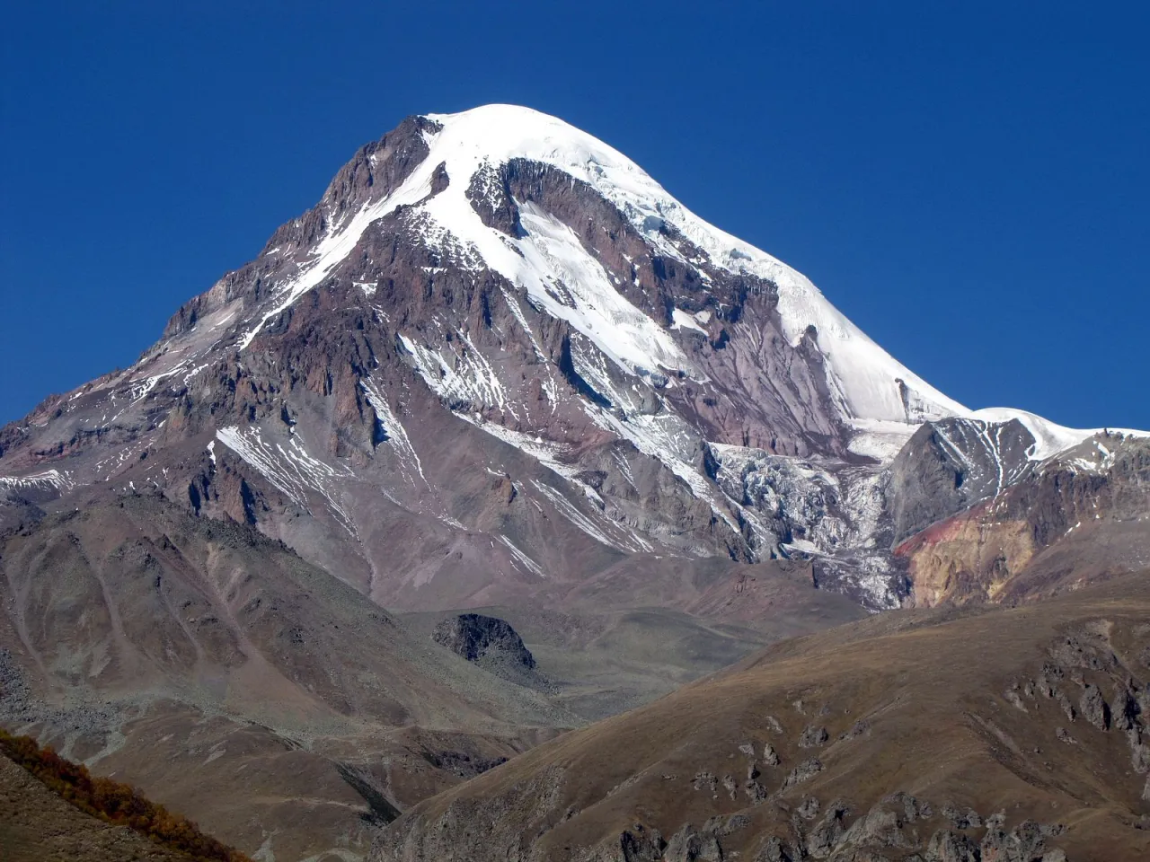 Zdjęcie Elbrusu lub Kazbeku