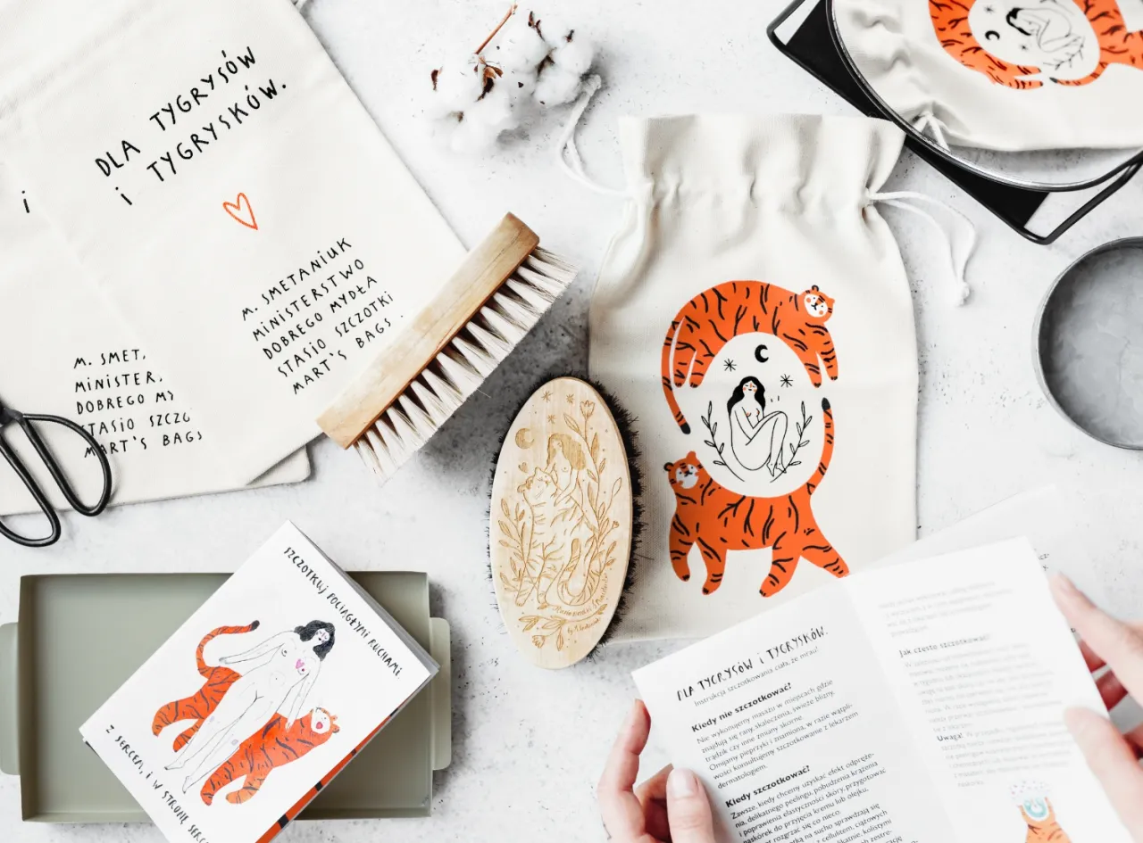 szczotka sensoryczna do masażu