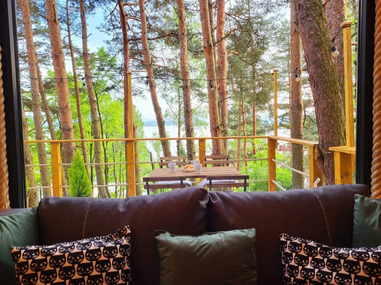 Nowoczesne domki Jezioro Nyskie design wnętrza