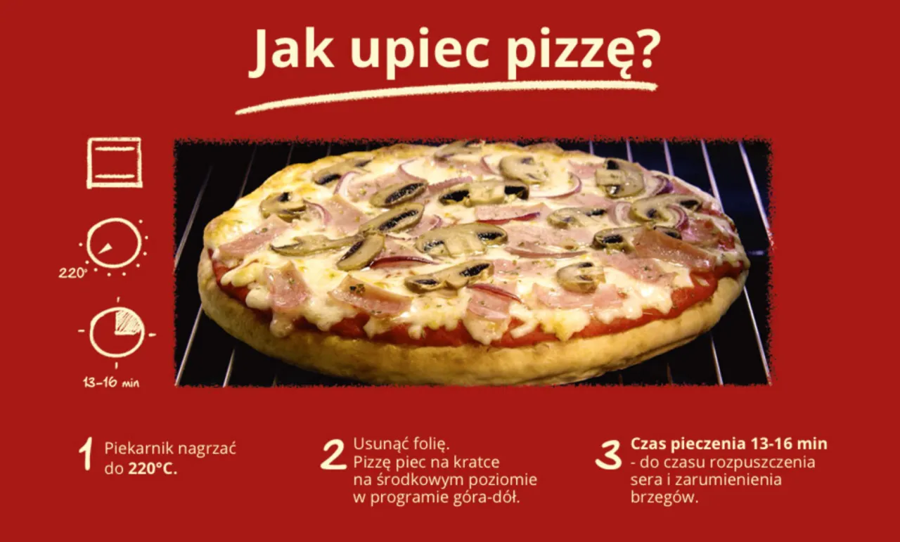 pizza guseppe w piekarniku