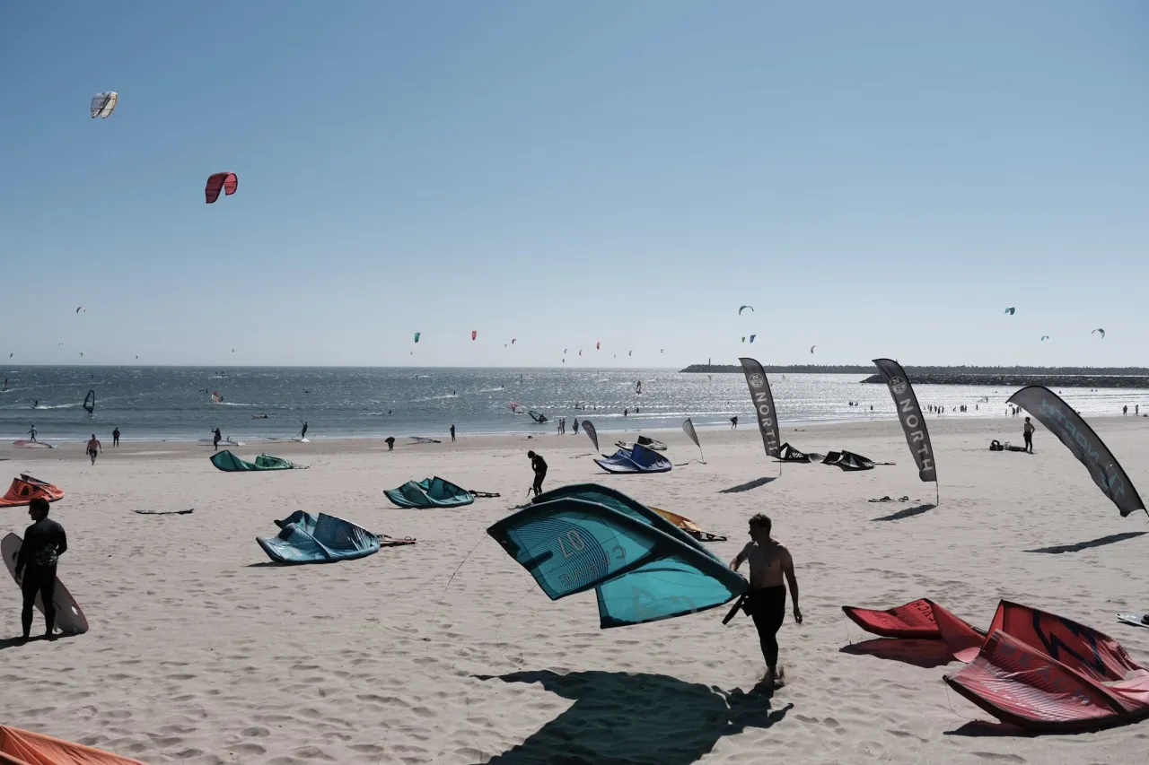 Kitesurfing Algarve laguna Alvor