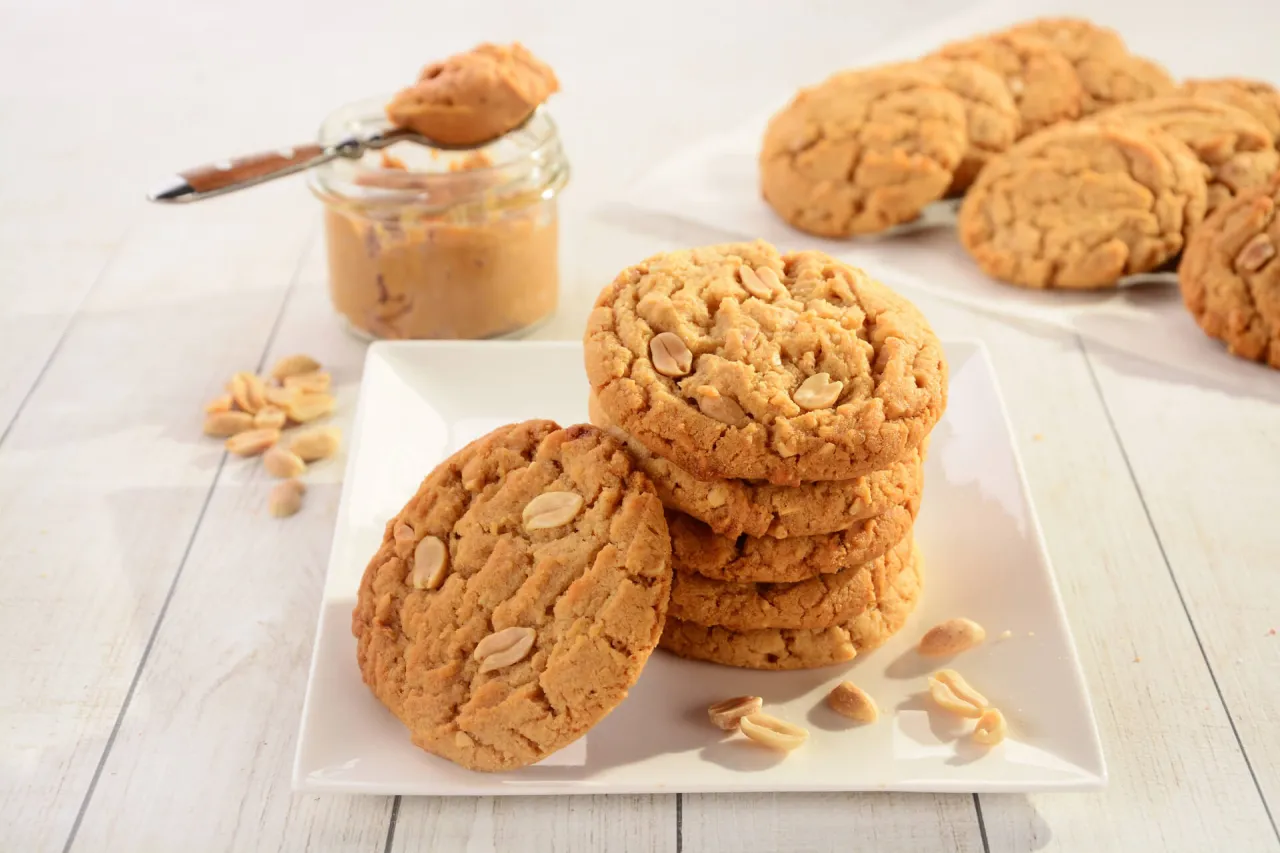 ciastka z masłem orzechowym 100%