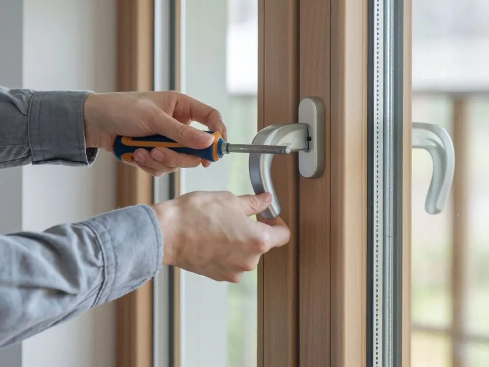 Wymiana klamki okiennej instrukcja demontaż montaż