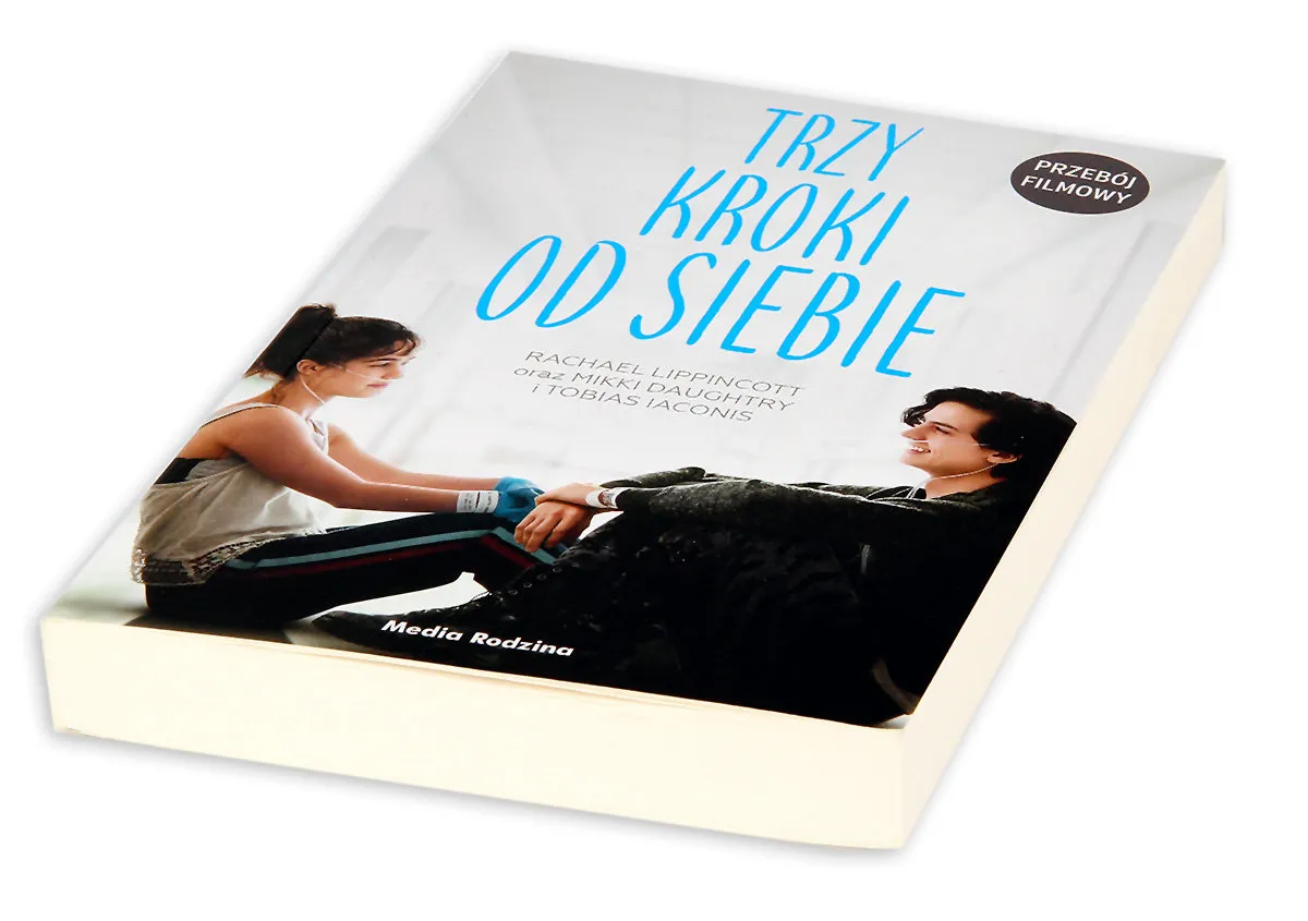 Okładka książki Trzy kroki od siebie