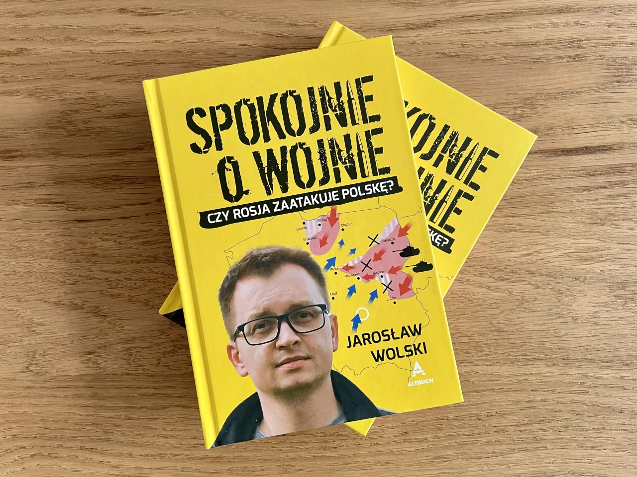 Okładka książki Wojna polsko-ruska Jarosława Wolskiego