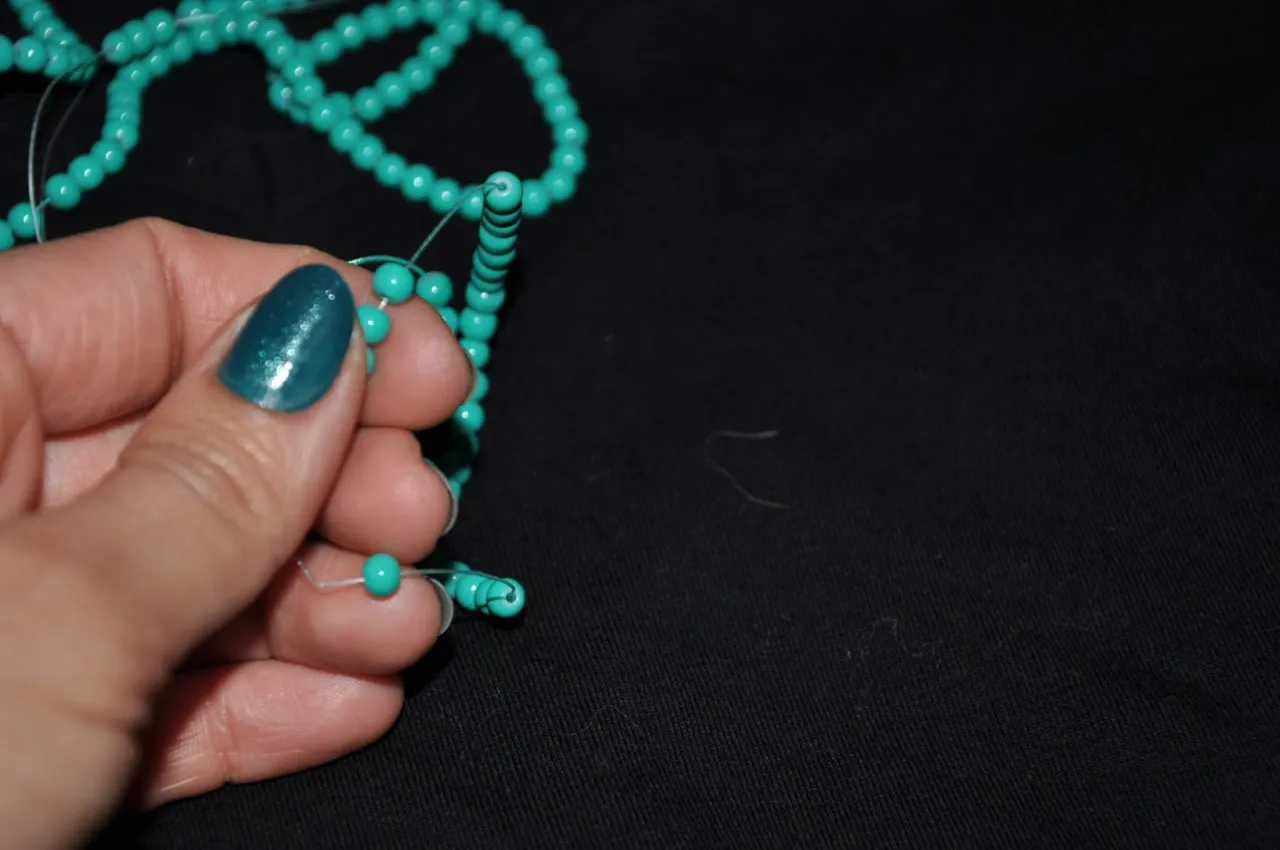 inspiracje zdobione bluzki koralikami