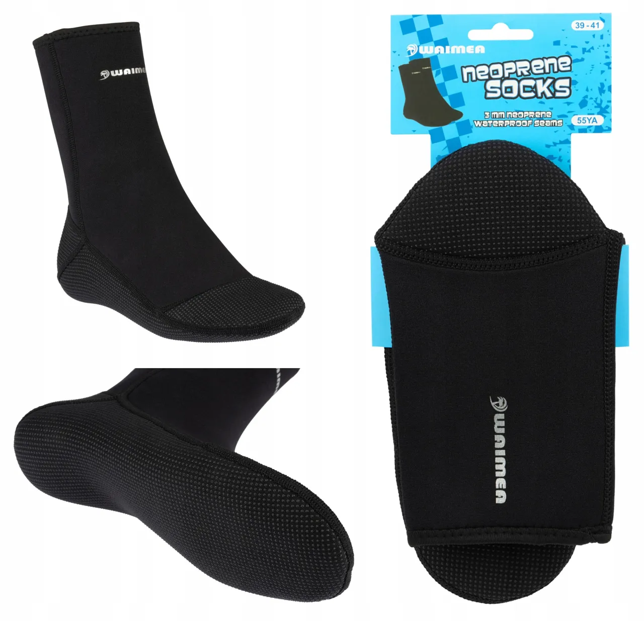Rodzaje skarpet do pływania neoprenowe antypoślizgowe