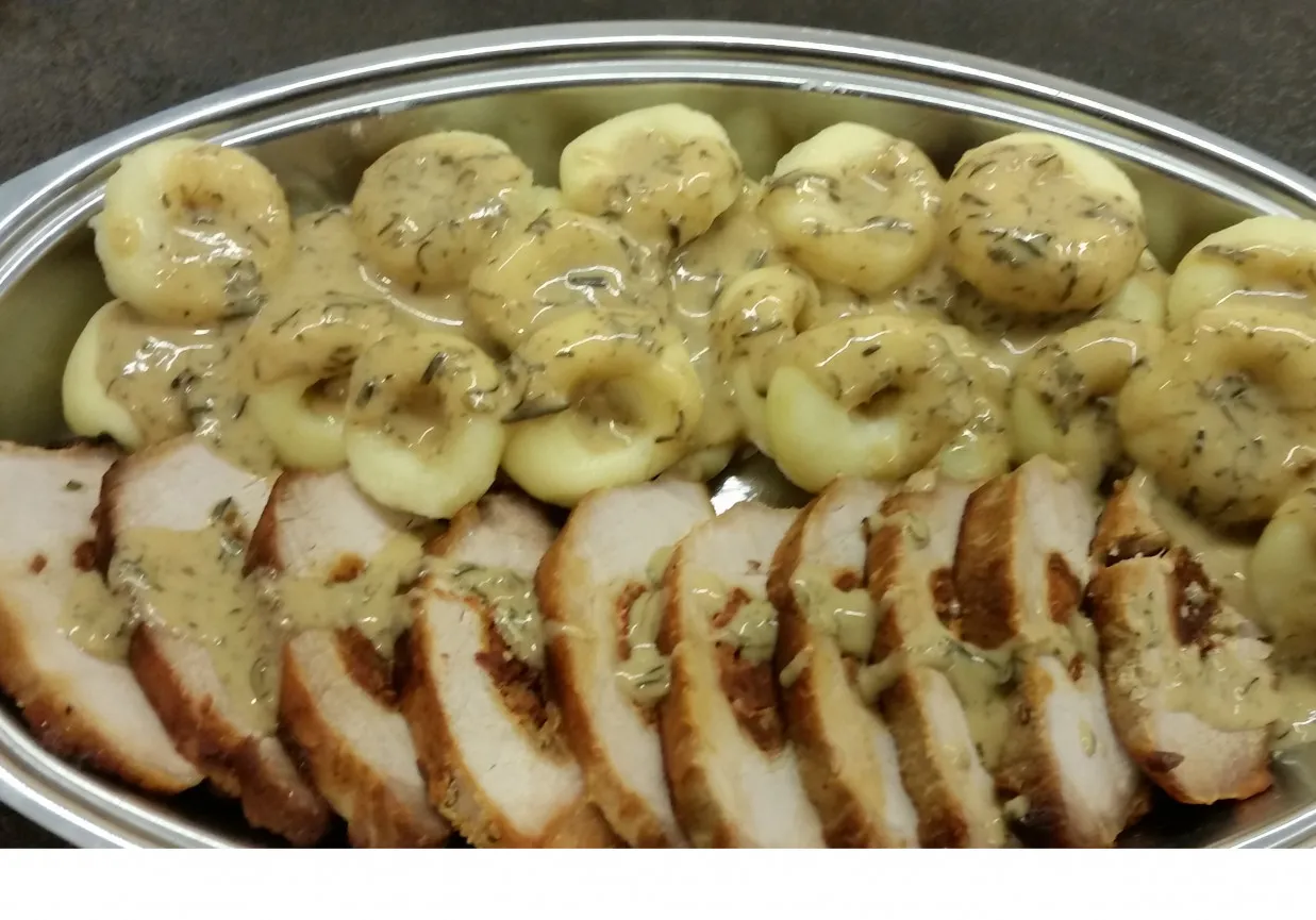 dania z serem owczym kluska