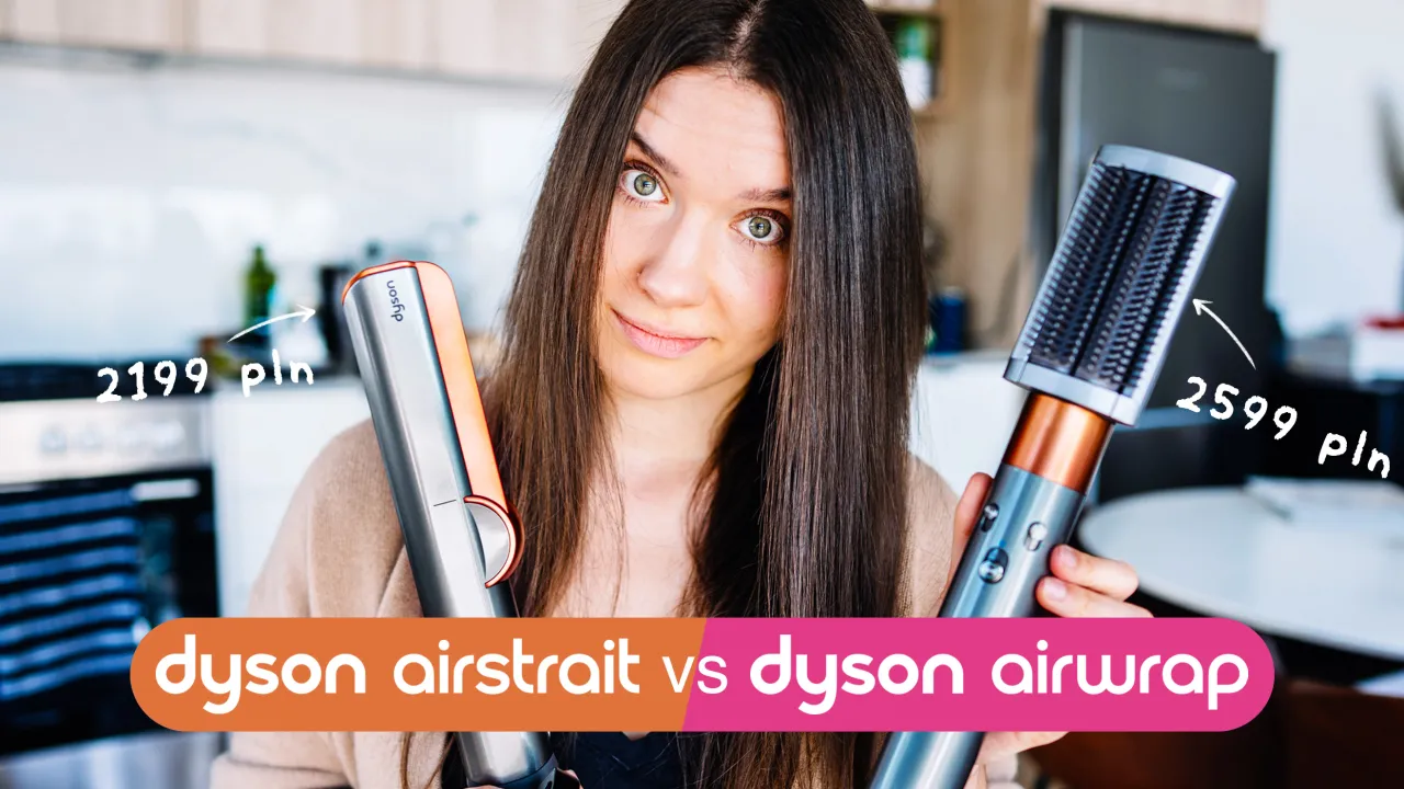 Dyson Airstrait efekty na włosach