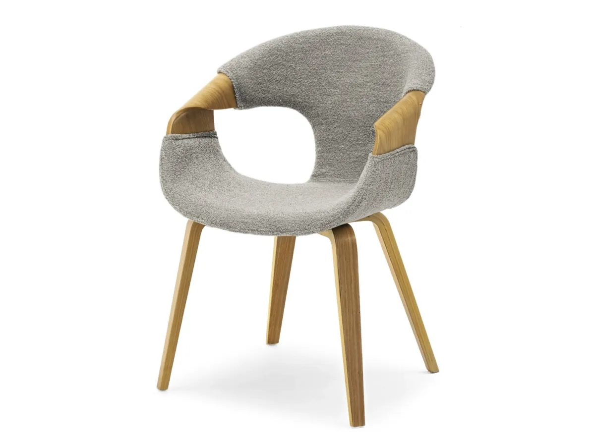 Modne krzesła do salonu 2026, krzesła organiczne, krzesła welurowe boucle