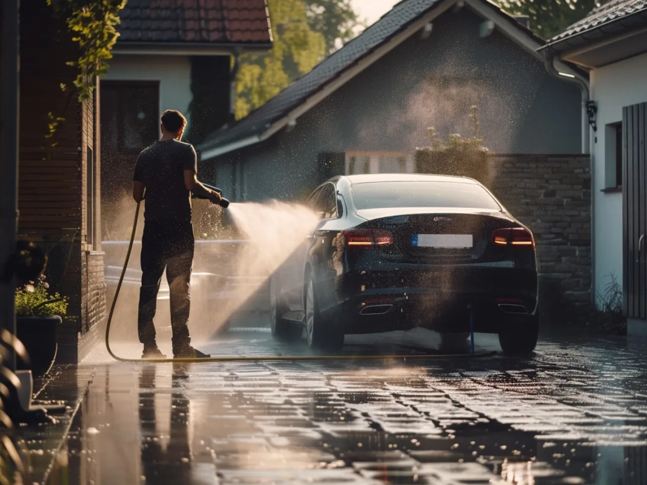 Legalne mycie samochodu na posesji warunki
