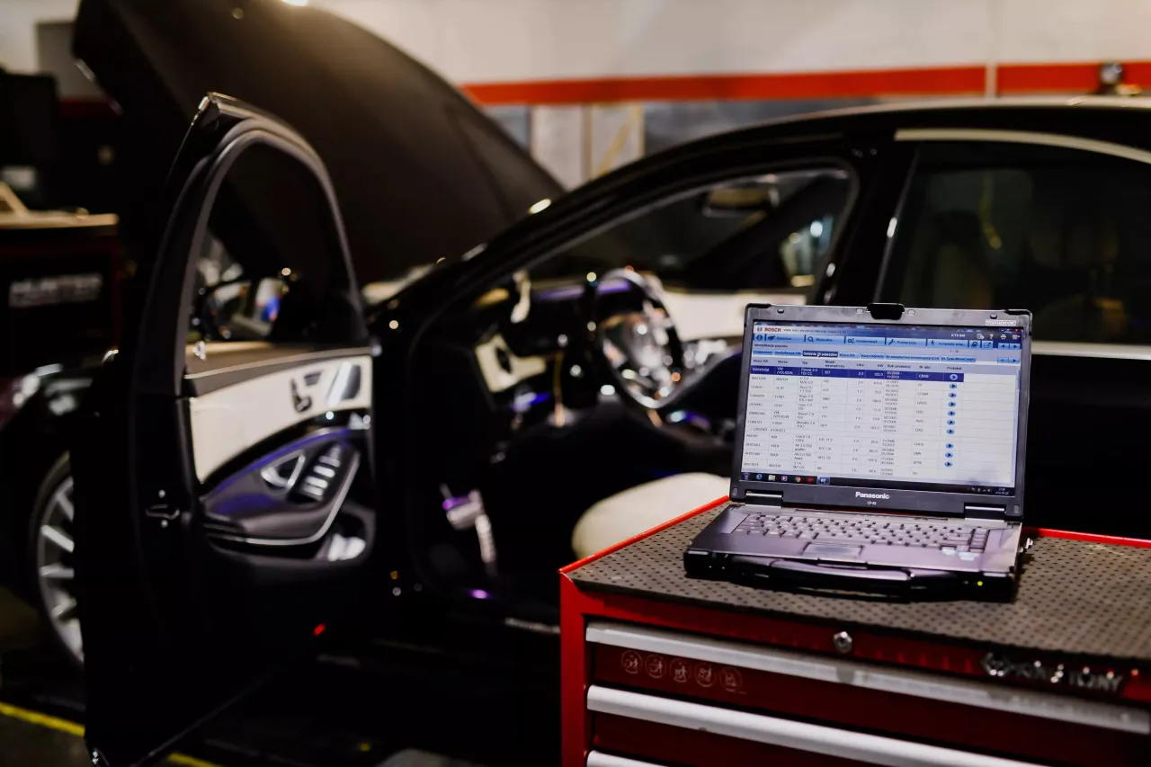 Diagnostyka silnika diesla komputerem